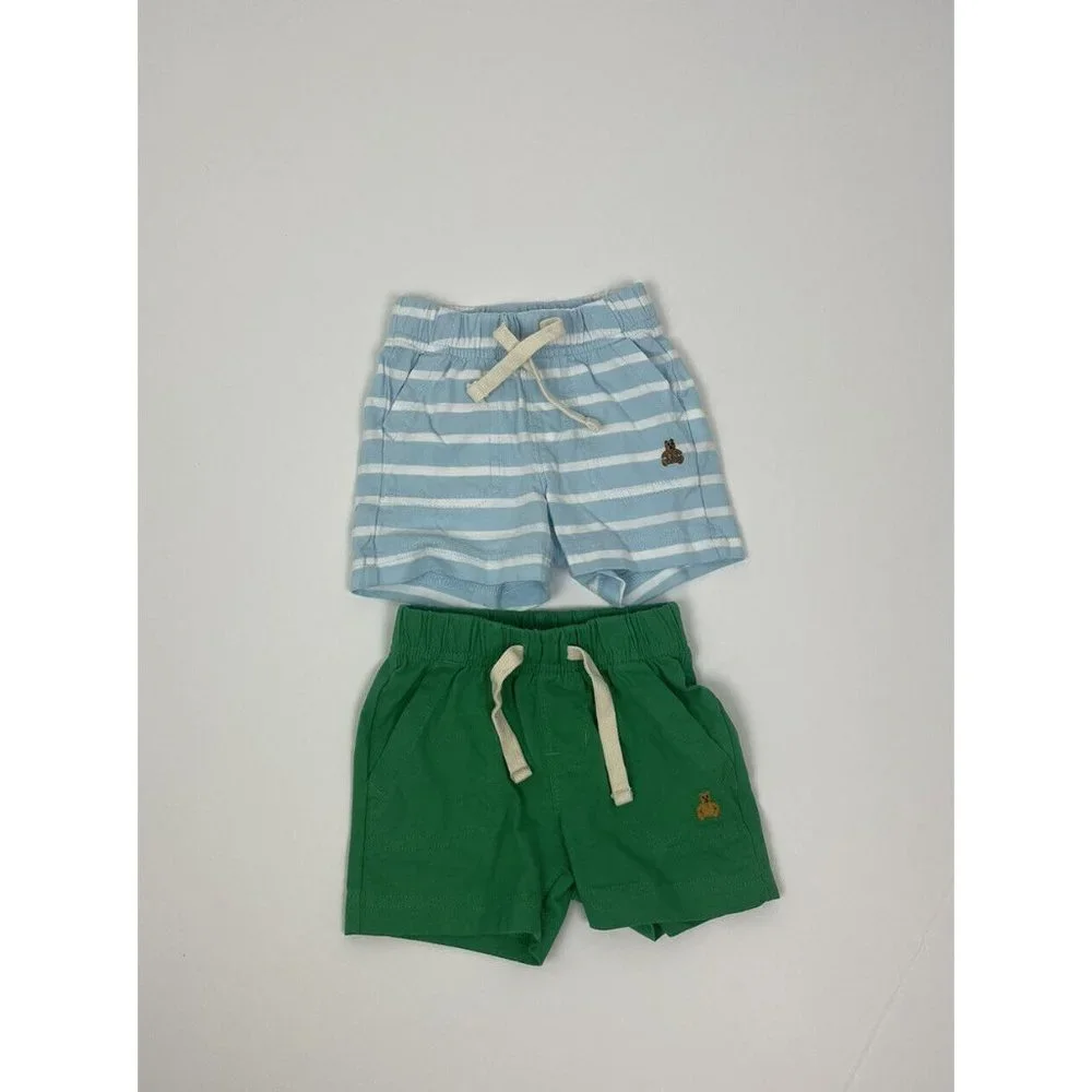 Lot of 3 Baby Boys Gap + Cat & Jack‎ Shorts | Size 3-6 Months